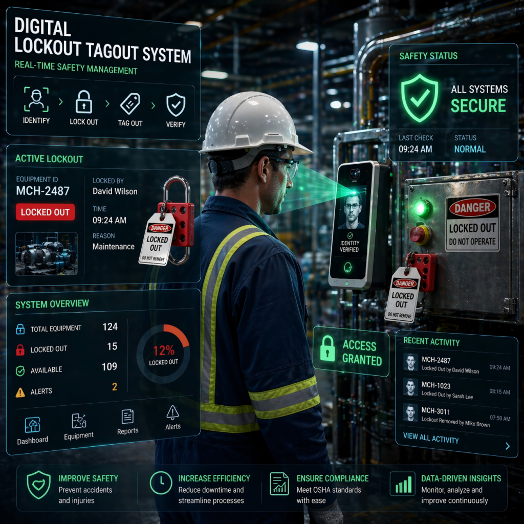 Digital Lockout Tagout (LOTO) System