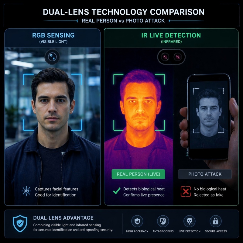 Live Detection and Anti-spoofing 
