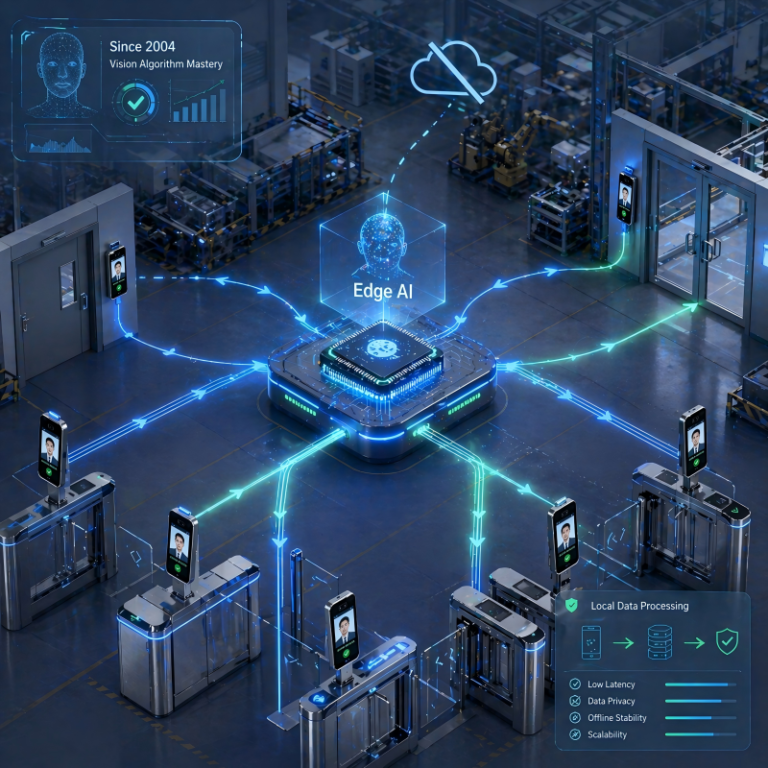 edge computing in biometric terminals