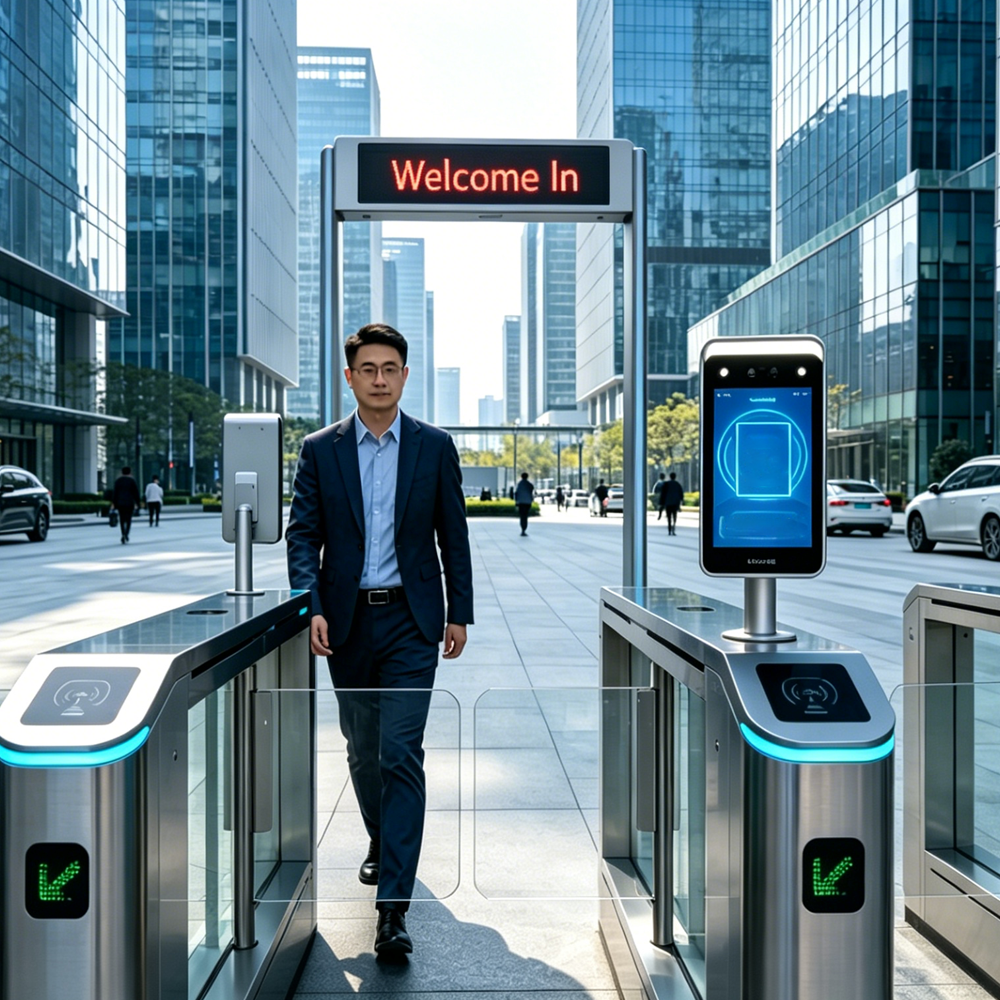What is WDR technology and why is it important for outdoor face recognition