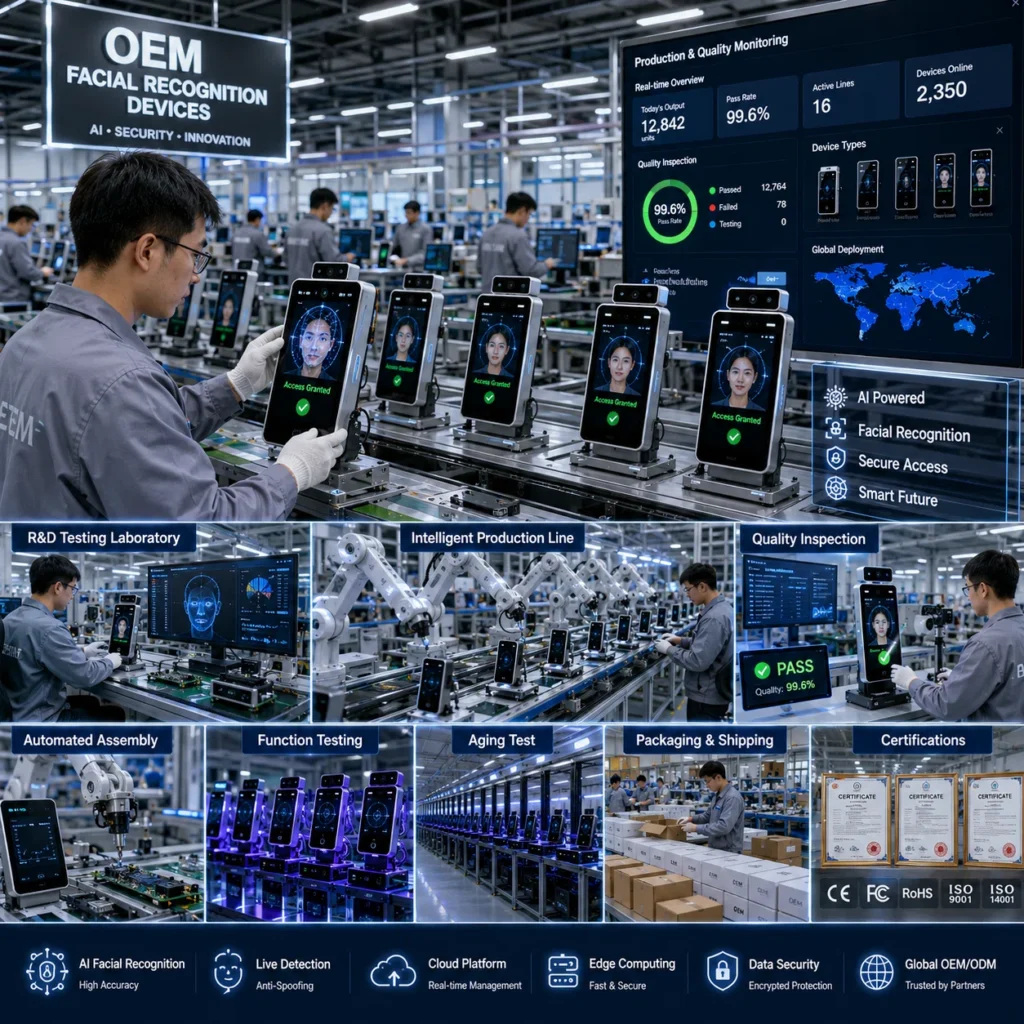 OEM Face Recognition Access Control System Manufacturer in China