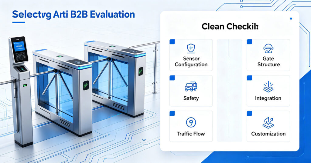 How to choose an anti-tailgating turnstile for access control projects