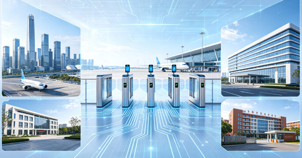 OEM turnstile system provider for pedestrian access control project
