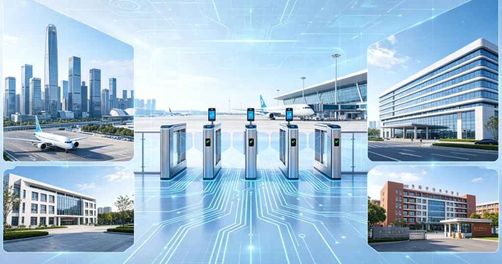 OEM turnstile system provider for pedestrian access control project