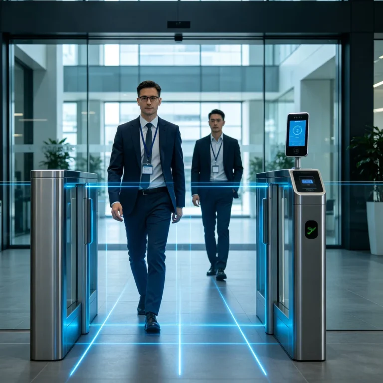 Turnstile anti-tailgating technology for preventing unauthorized pedestrian entry